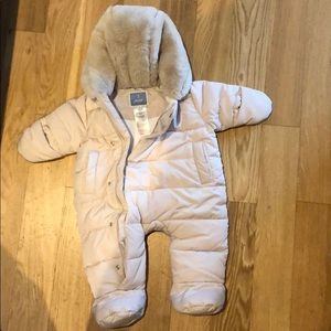 Jacadi baby snow suit